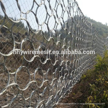 La protection flexible Rockfall filets débris Flow Barriers